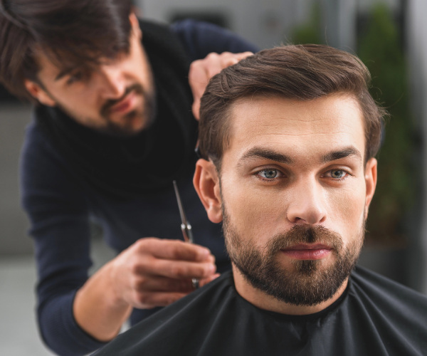 Professional grooming at Big Boss Salon